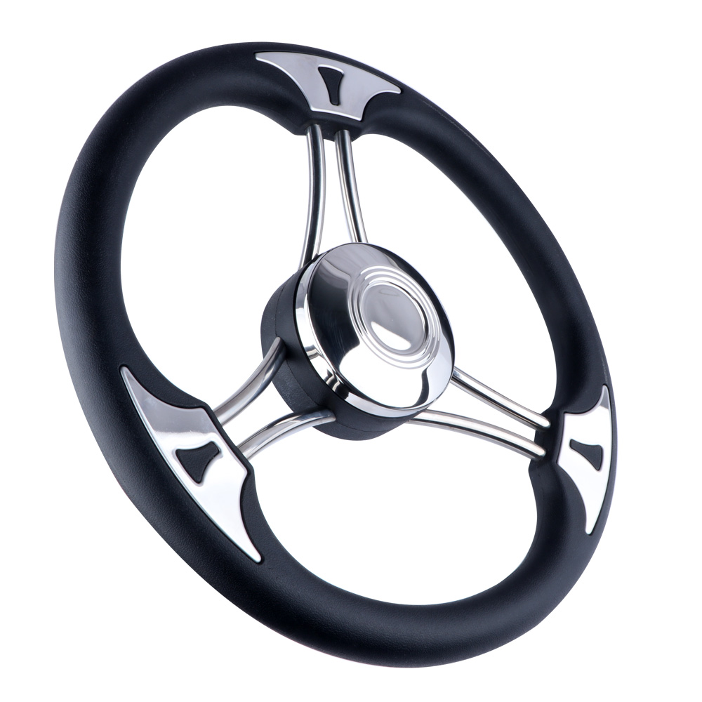 Fishing Boat Steering Wheel - ANDYMARINE 13.5 İnç Paslanmaz Çelik 3