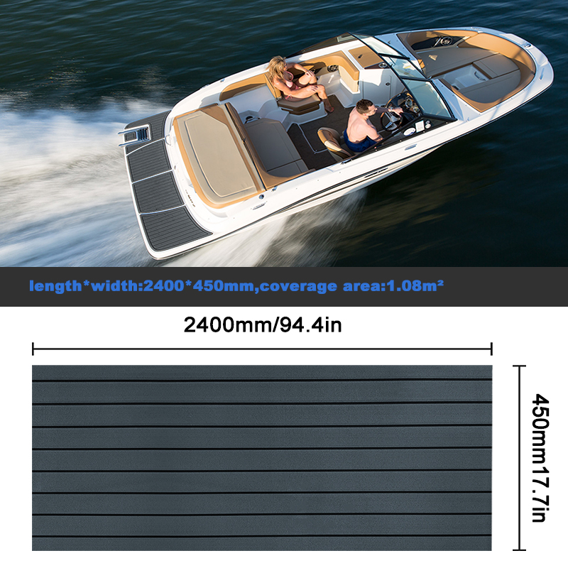 2400*450mm Eva Köpük Sahte Tik - Fishing Boat Fiberglass incelemesi ve fiyatı